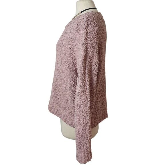 Social Standard Womens Plus Sweater XXL Pink Textured Knit Sweater Textured Chic - Picture 3 of 7